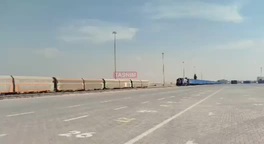 Первый российский грузовой поезд достиг сухого порта Априн в Иране