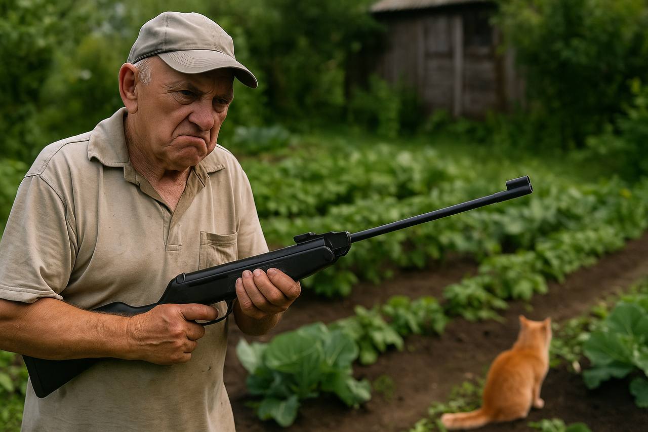 В Дальнегорске пенсионер пойдет под суд за убийство кота из пневматической винтовки Прокуратура утвердила обвинение в отношении 73-летнего жителя поселка Каменка. Осенью 2024 года мужчина решил выгнать кота с огорода и выстрелил в него из пневматики — животное погибло на месте. Уголовное дело направлено в суд. Статья — жестокое обращение с животным, повлекшее гибель ч. 1 ст. 245 УК РФ . Мужчине грозит до 3 лет лишения свободы. / Реклама