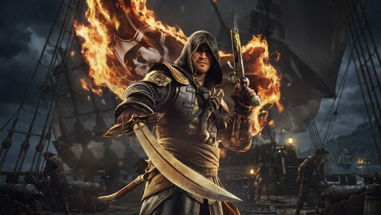 Новый ремейк Assassin s Creed Black Flag релизнут 9 июля сообщил Том Хендерсон Её должны анонсировать уже на следующей неделе а также в сети появился официальный постер