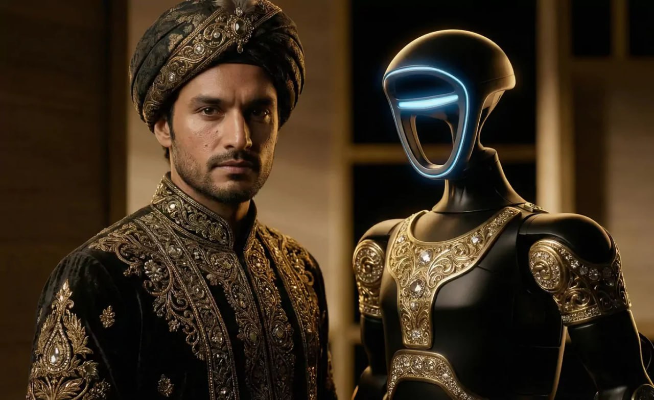 Caviar представил концепт люксового робота в арабском стиле Российская компания представила эксклюзивный проект кастомизированного робота Aladdin на базе китайской модели Unitree G1 Робот созданный для демонстраций и исследований оснащён системой стабилизации и способен выполнять сложные движения Caviar полностью изменил дизайн вдохновляясь восточными мотивами и персонажем из Тысячи и одной ночи Внешность робота будет напоминать аристократическое одеяние с золотыми узорами и драгоценными камнями Это исключительно штучный концептуальный проект массовое производство не планируется Стоимость робота Aladdin составляет 100 тысяч долларов   Подпишись на MASHNEWS