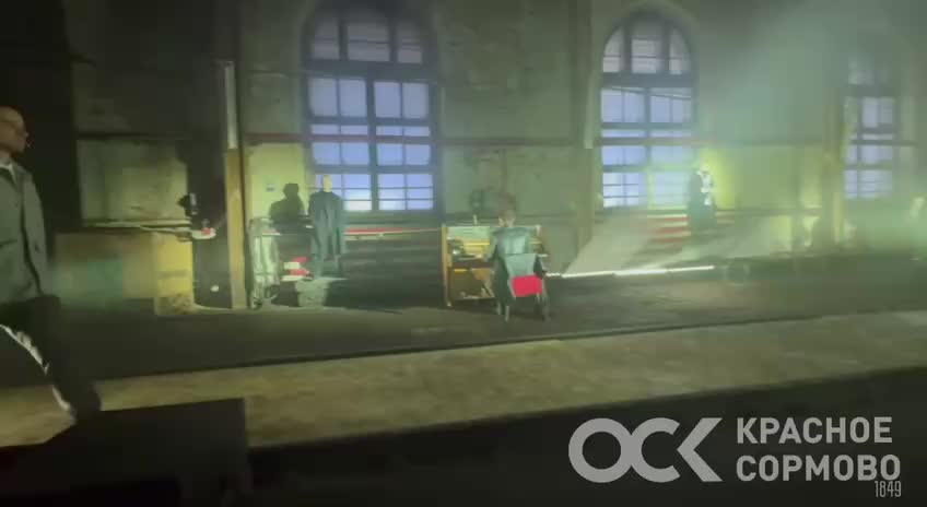 Документальный спектакль о жизни завода ОСК Красное Сормово и визит гендиректора Андрея Пучкова