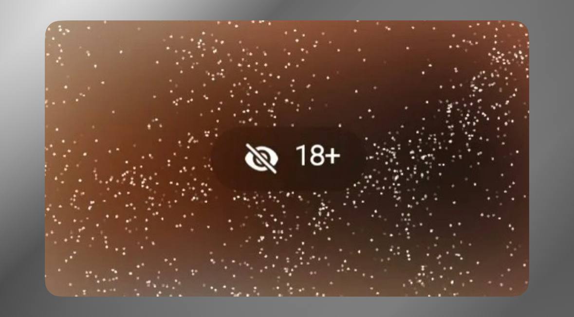 В telegram появился официальный бот для проверки возраста пользователей. Проверка проводится один раз через меню настроек, для доступа к материалам 18+ Без верификации такой контент будет скрыт или ограничен. На данном этапе функция доступна только в Великобритании из-за закона «который обязывает сайты и приложения, распространяющие контент, проверять возраст тех пользователей, которые хотят получить доступ к порнографическим материалам» На фото можно посмотреть, как будет выглядеть ограниченный контент. Thermos " Tonnel Portals " Buy stars