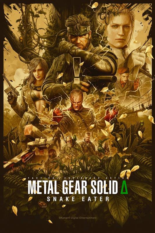 Konami показала новую иллюстрацию в преддверии релиза Metal Gear Solid Δ: Snake Eater  Релиз игры состоится 28 августа!