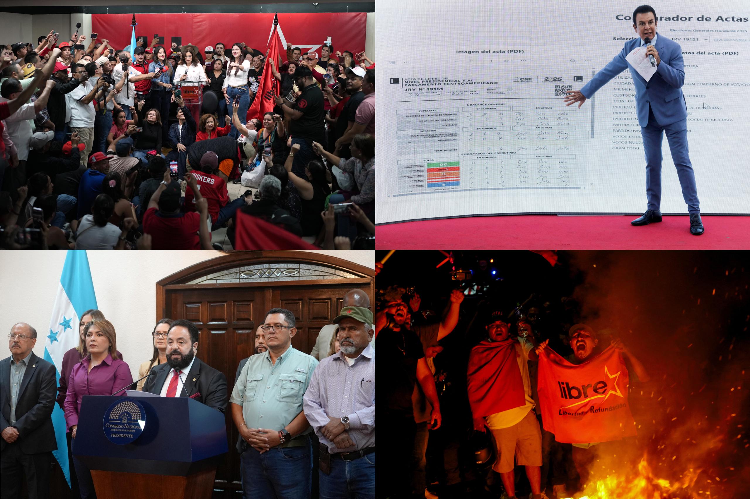 Политический тупик в Гондурасе хронология кризиса после всеобщих выборов По итогам всеобщих выборов в Гондурасе 1 е место с отрывом в 42 тыс голосов занял консерватор Насри Асфура Национальная партия открыто поддержанный президентом США Дональдом Трампом на 2 м месте расположился Сальвадор Насралла Либеральная партия а кандидат от правящей партии LIBRE Рикси Монкада получила лишь 3 е место Однако вопреки ожиданиям итоговые результаты голосования не удается подвести уже 11 дней в результате чего страна стремительно погружается в глубокий политический кризис 4 декабря член Национального избирательного совета НИС Марлон Очоа на пресс конференции публично заявил о системных сбоях в цифровой системе передачи результатов TREP и назвал прошедшие выборы самыми манипулируемыми и наименее достоверными в истории страны 5 декабря после обработки около 86 5 голосов около 14 бюллетеней были помечены как проблемные требуя дополнительной проверки 7 декабря наблюдательная миссия Организации американских государств ОАГ официально раскритиковала НИС за отсутствие профессионализма и затягивание подсчета бюллетеней В тот же день LIBRE потребовала аннулировать итоги президентских выборов ссылаясь на систематические ошибки при подсчете голосов а 8 декабря правящая партия подала официальное заявление в НИС В свою очередь Сальвадор Насралла обвинил НИС в безответственности и заявил что коррумпированные силы остановили подсчет голосов 9 декабря действующий президент Сиомара Кастро открыто назвала выборы недействительными и заявила об избирательном перевороте прямо обвинив Дональда Трампа во вмешательстве в пользу Асфуры 10 декабря постоянная комиссия Национального конгресса под председательством спикера Луиса Редондо заявила что отказывается утверждать итоги выборов сославшись на внешнее вмешательство в избирательный процесс и давление на избирателей со стороны организованной преступности Однако 11 декабря начальник Объединенного комитета начальников штабов ВС Гондураса генерал Рузвельт Леонель Эрнандес Агилар заявил что как только НИС объявит официальные результаты вооруженные силы обеспечат упорядоченный переход и сменяемость власти в Гондурасе По сути это заявление военных стало серьезным вызовом для правящей партии LIBRE стремившейся использовать политическую неопределенность в свою пользу и разыграть карту национального суверенитета В настоящее время по словам члена НИС Косетт Лопес Осорио 2 773 протокола около 15 бюллетеней потребуют дополнительной проверки и пересчета по плану процедура начнется 12 декабря и займет не более 3 дней Далее до 30 декабря НИС будет обязан подвести итоги выборов и назвать нового президента страны До тех пор Гондурас будет жить в подвешенном состоянии чем дольше НИС будет тянуть с решением тем быстрее будут размываться остатки легитимности старой политической системы выборывмире