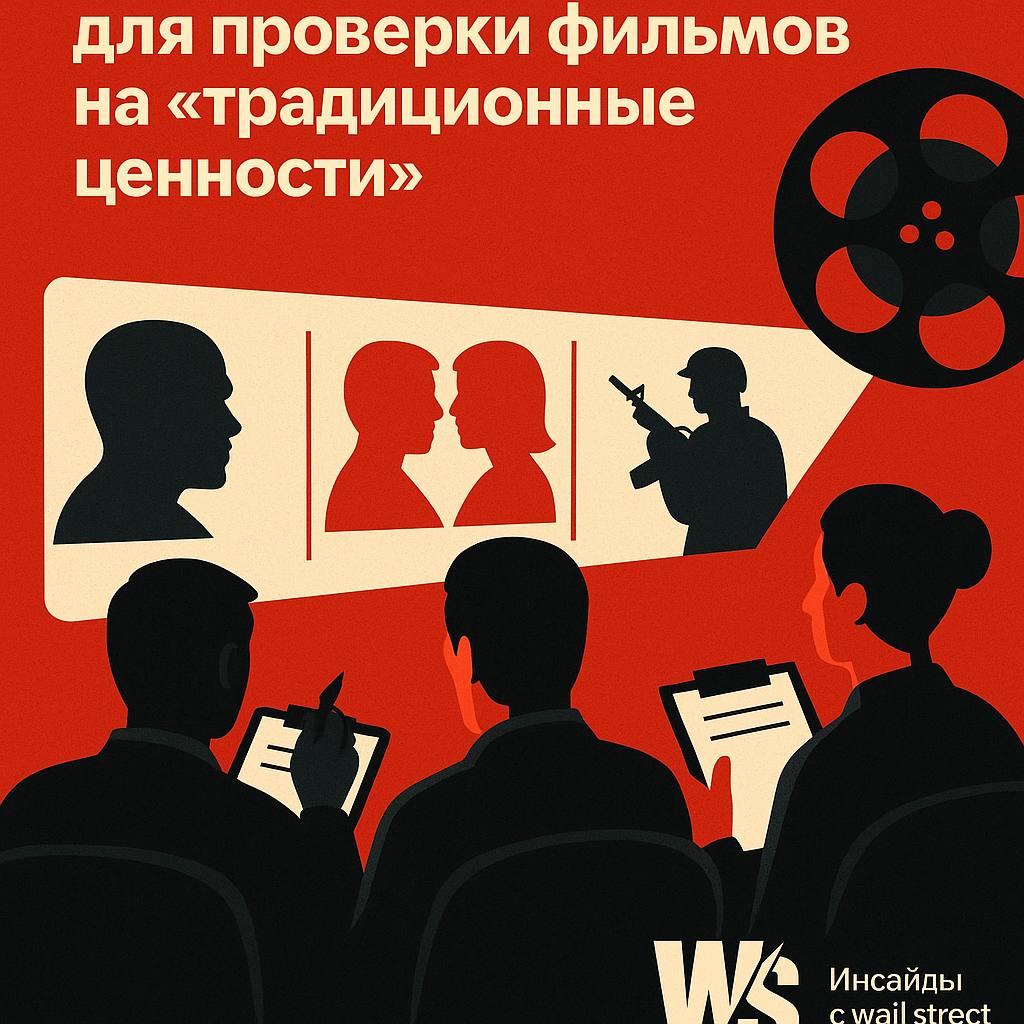 В России увеличат число экспертов для проверки фильмов на «традиционные ценности» • Минкультуры РФ планирует расширить штат специалистов, которые отслеживают соответствие фильмов «традиционным духовно-нравственным ценностям». Ведомство заявляет, что существующий состав не справляется с нагрузкой из-за резко возросшего объёма контента. • Сегодня эксперты ежедневно просматривают десятки картин: от документальных и игровых фильмов до сериалов всех жанров — комедий, ужастиков, боевиков, мелодрам и патриотического кино. По словам председателя комитета Госдумы по культуре Ольги Казаковой, это обычные сотрудники министерства с фиксированным графиком, у которых «рабочий день расписан по минутам». • В Минкультуре считают, что расширение штата позволит ускорить процесс проверки и охватить весь массив аудиовизуального контента, включая продукцию онлайн-платформ. • Контекст: С 2023 года Минкультуры и Роскомнадзор усилили контроль за кино и сериалами, запрещая прокат картин с «пропагандой нетрадиционных ценностей». Расширение штата экспертов — ещё один шаг в этом направлении. Инсайды с wall street