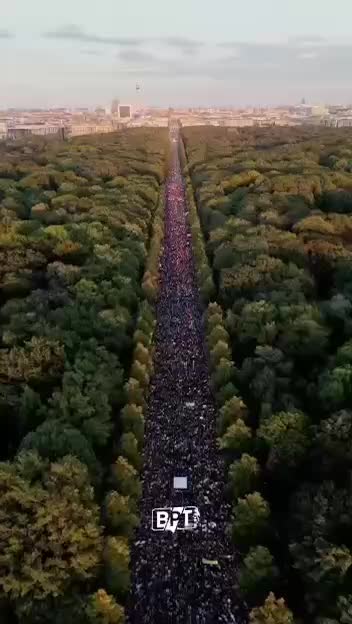 В Берлине прошла акция протеста в поддержку Палестины