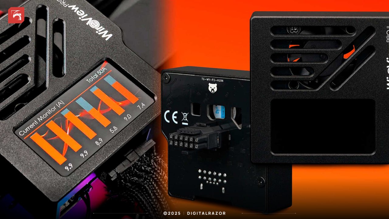 Первый в мире адаптер с гарантией на разъём видеокарты Thermal Grizzly представила необычный аксессуар WireView Pro II Это не просто очередной адаптер питания 12V 2x6 а настоящий чёрный ящик с мониторингом охлаждением защитой и двухлетней гарантией на сам разъём видеокарты Устройство отслеживает ток по каждому пину записывает статистику за годы работы и предупреждает о рисках перегрева И если вдруг ваша видеокарта всё таки сгорит Thermal Grizzly обещает её починить или заменить Все детали в полной версии А ты пока пиши в комментариях до чего мы докатились что к видеокарте за 100 000 рублей нужно докупать адаптер за пусть это будет сюрприз DigitalRazor digitalrazor news