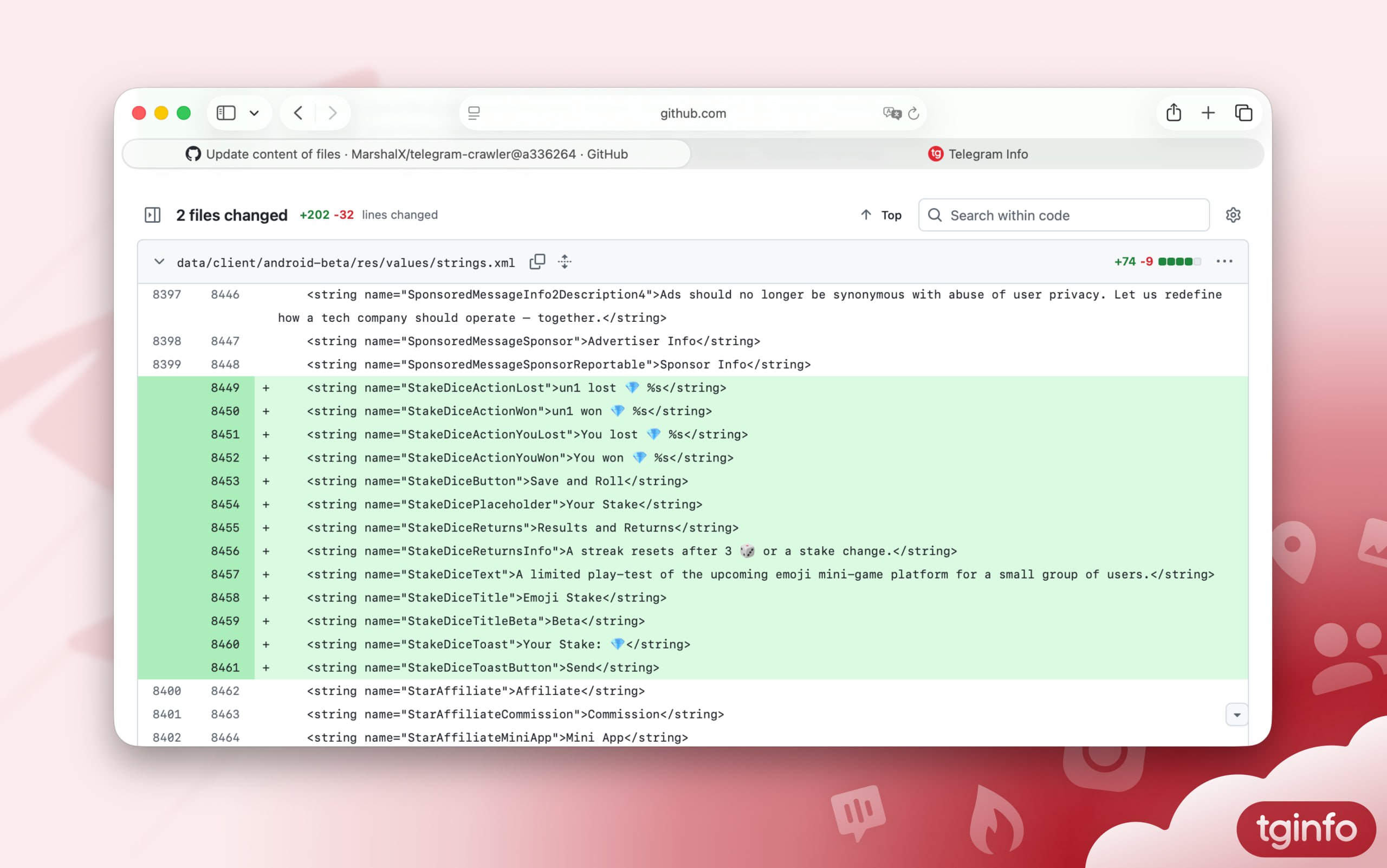 Telegram тестирует казино платформу Emoji Stake В Beta версии Telegram для Android обнаружены строки указывающие на тестирование новой функции под названием Emoji Stake Согласно найденным строкам новая функция будет работать так Игровая механика Пользователи смогут делать ставки виртуальной валютой в игре с бросками кубика Интерфейс включает поле для ввода ставки и кнопку Save and Roll Система стриков Серия сбрасывается после трёх бросков кубика или изменения размера ставки Результаты игры Пользователи будут видеть сколько виртуальной валюты они выиграли или проиграли Также отображаются результаты других игроков Ограниченное тестирование В описании функции указано Ограниченный плей тест будущей платформы эмодзи игр для небольшой группы пользователей Функция помечена как Beta Важно отметить что сейчас обнаружены лишь упоминания этих возможностей в коде Telegram и они ещё не были анонсированы официально поэтому в итоговом варианте реализация может претерпеть некоторые изменения Android Beta dice