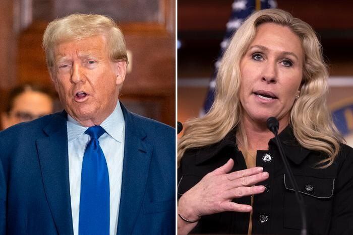 Пусть говорят по американски Конгрессвумен Марджори Тейлор Грин бывшая сторонница Трампа Поразительно как упорно он Трамп борется за то чтобы не допустить обнародования документов Эпштейна Но большинство американцев хотели бы чтобы он боролся так же упорно чтобы помочь забытым мужчинам и женщинам Америки которые устали от войн и чужих дел разоряются пытаясь прокормить свои семьи Я не поклоняюсь Дональду Трампу и не служу ему Ответ Дональда Трампа в двух частях Маржори Предательница Грин позор нашей ВЕЛИКОЙ РЕСПУБЛИКАНСКОЙ ПАРТИИ Лёгковесная конгрессвумен трава бывает зелёной но становится бурой когда начинает ГНИТЬ предала всю Республиканскую партию Она ушла влево позорно выступила в унылом шоу Просто ещё один фейковый политик Сделаем Америку снова великой Подпишись RogandarNEWs мы в MAX