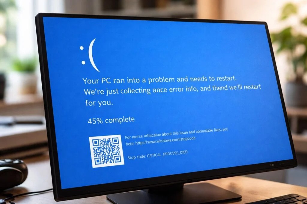 Новый год новые проблемы первый апдейт Windows 11 в 2026 оказался багованным На днях Microsoft выпустила крупное обновления KB5074109 для Windows 11 24H2 и 25H2 Жалобы пользователей не заставили себя ждать после апдейта система может рандомно перезагружаться и выводить черные экраны на ПК с видеокартами Nvidia Кроме того специалисты Technetbooks заметили ощутимое падение игровой производительности а также баг который не дает отформатировать флешки в FAT32 Microsoft пока не подтвердила наличие проблем Мой Компьютер
