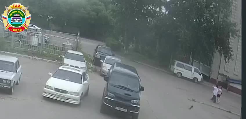 В Благовещенске произошел наезд автомобиля на девочку-пешехода