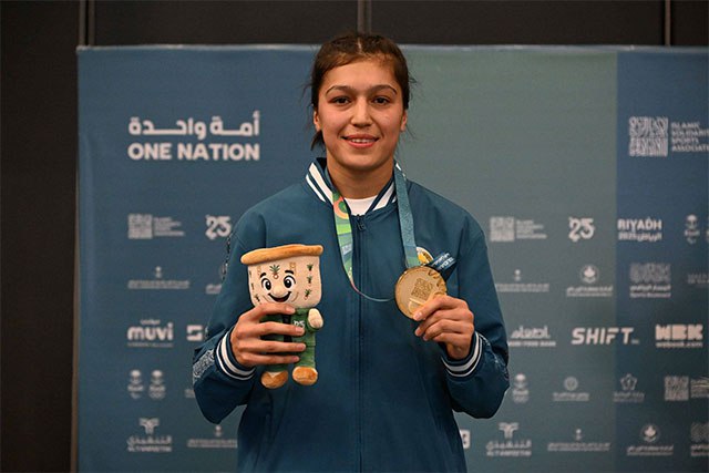 Узбекистан завоевал 96 медалей и стал вторым на Играх Рияд 2025 Делегация Узбекистана завоевавшая 96 медалей успешно завершила участие в VI Играх исламской солидарности проходивших в Эр Рияде и заняла второе место в общекомандном зачёте   English O zbek tilida Ўзбек тилида На русском iOS Android