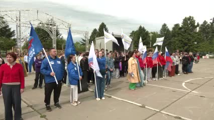 Всероссийская эстафета факела «Огонь жизни» стартовала в Чите, поддерживая донорство костного мозга