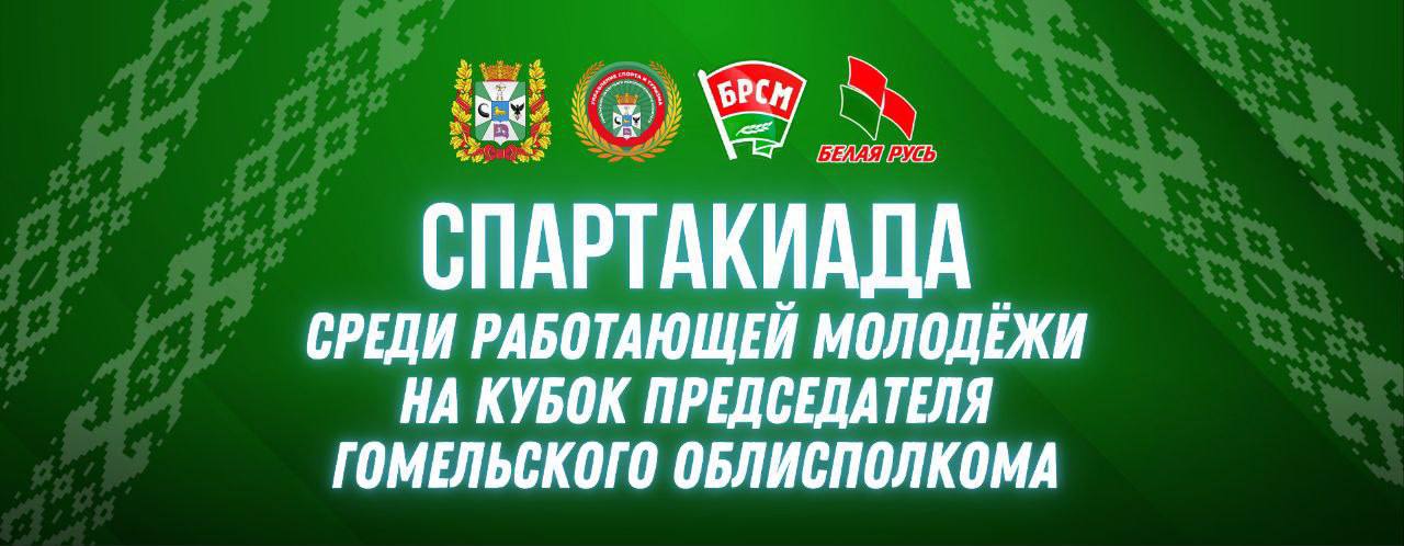 Впервые в Гомеле пройдет региональная спартакиада среди работающей молодежи на Кубок председателя облисполкома 12 сентября команды встретятся на стадионе Луч областного центра В программе соревнований пляжный волейбол армрестлинг стрельба из лука кросс биатлон плавание Поддержать участников может каждый Старт в 11 00 Приходите насладиться атмосферой спортивного праздника