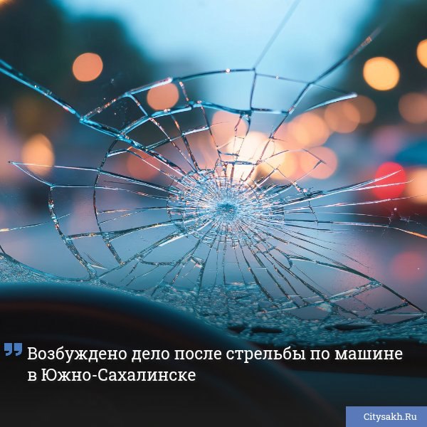 В Южно-Сахалинске обычная ссора между местными жителями закончилась повреждением автомобиля.
