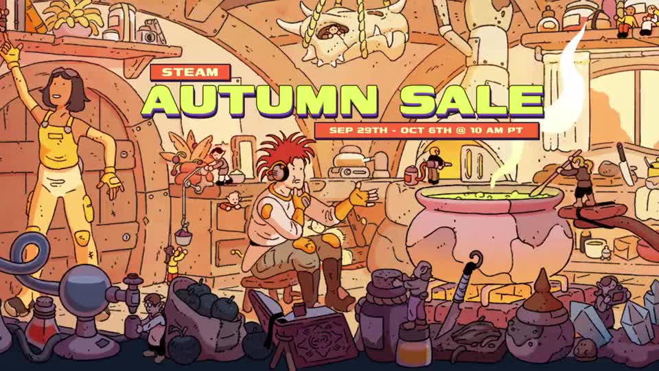 Старт осенней распродажи в Steam: трейлер и даты