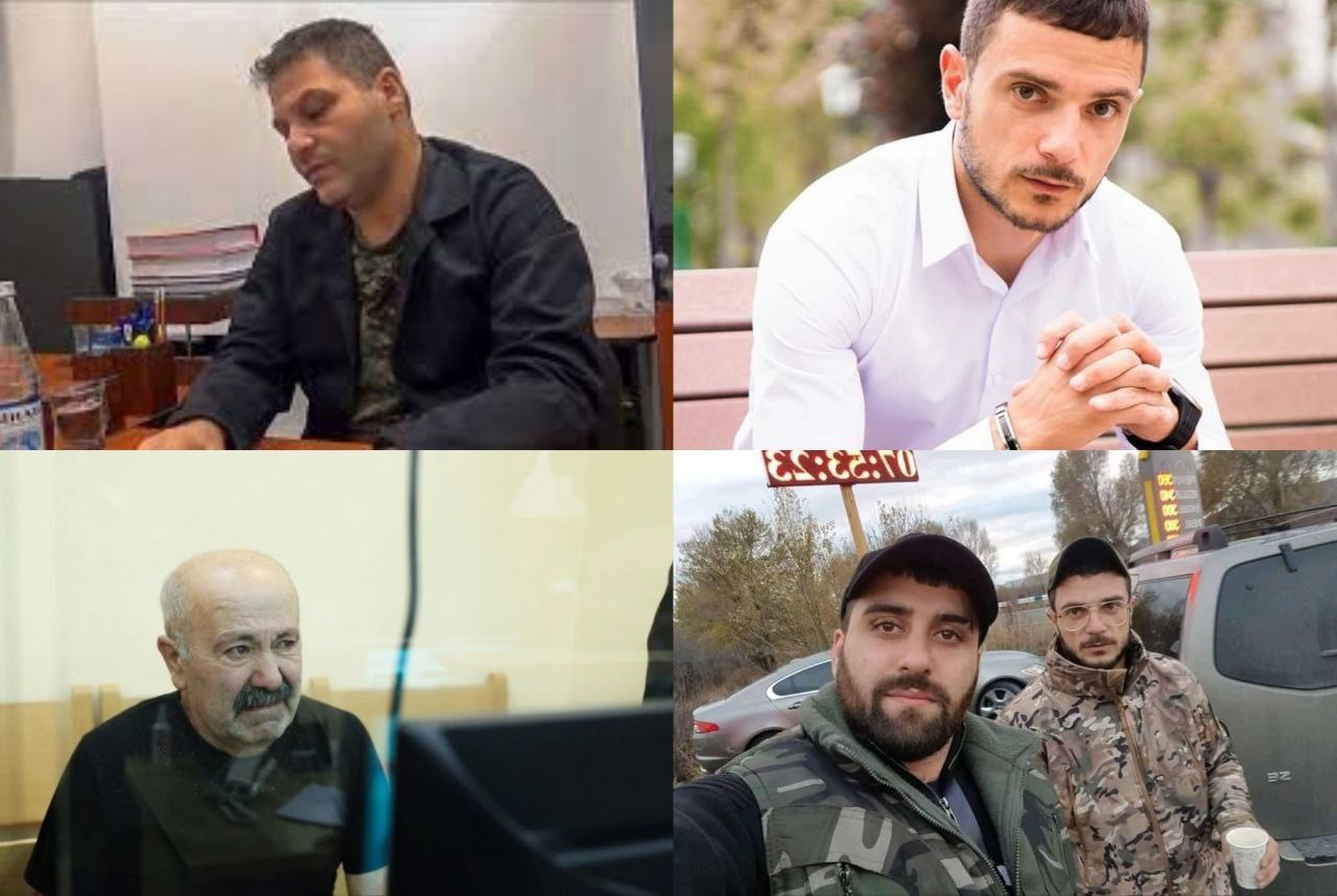 Азербайджан передал армении четырёх человек Геворга Суджяна Давида Давтяна Вигена Эулджекджяна и Вагифа Хачатряна сообщил Пашинян Передача прошла на мосту Хакари