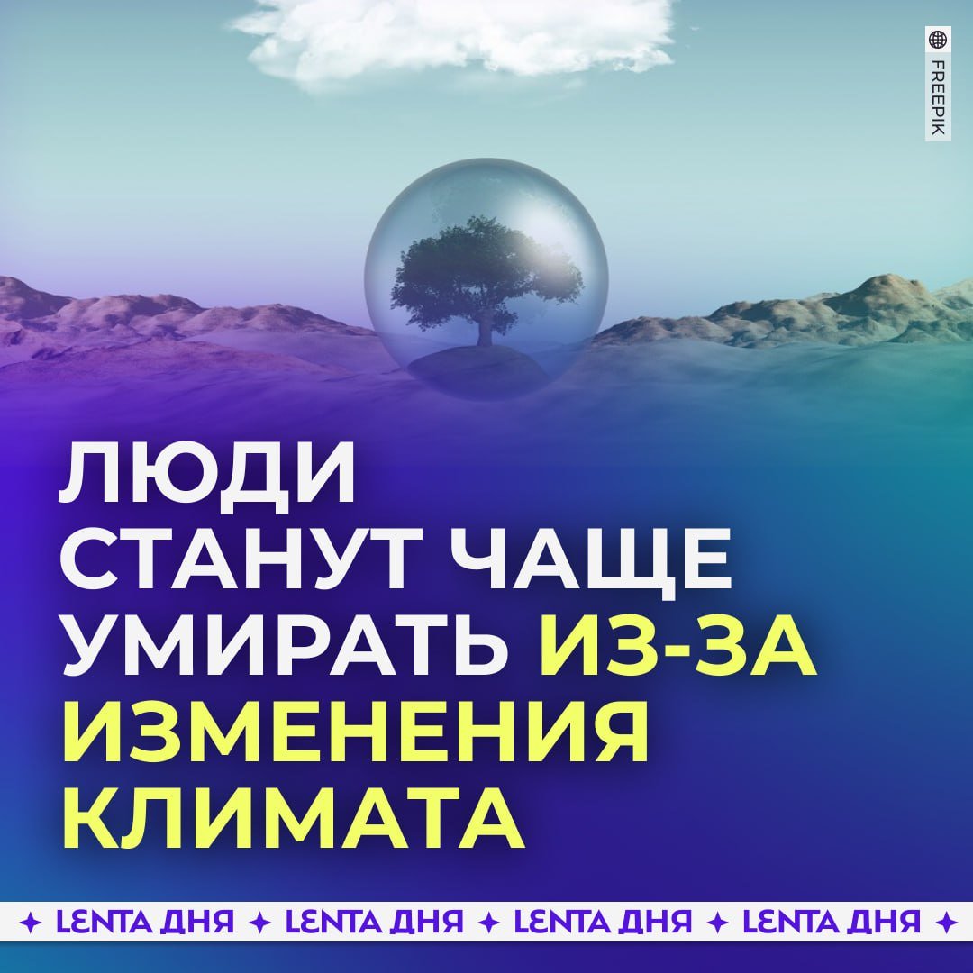 Из-за изменения климата и загрязнения воздуха могут погибнуть около 30 миллионов человек.  Учёные пришли к выводу, что это случится к 2100 году.   Они выяснили, что ежегодная смертность из-за экстремальных температур вырастет с 1,6 миллиона в 2000 году до 10,8 миллиона к концу века. А это в семь раз больше.    — если уже страшно