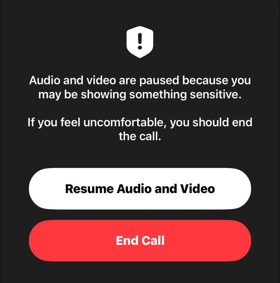 Раздеваться запрещается: FaceTime в iOS 26 останавливает звонок при обнаружении обнажёнки В бета-версии iOS 26 видеозвонок в FaceTime автоматически приостанавливается, если в кадре появляется обнажённый человек. В такой момент на экране появляется соответствующее предупреждение, после чего видеозвонок можно завершить или продолжить. Изначально функция появилась для детских аккаунтов, но теперь компания оберегает и всех остальных пользователей. Apple также уверяет, что видео анализируется только на самом устройстве пользователя. На их серверы информация о разговоре не отправляется. Интересно, каким образом они «тренировали» и тестировали эту функцию
