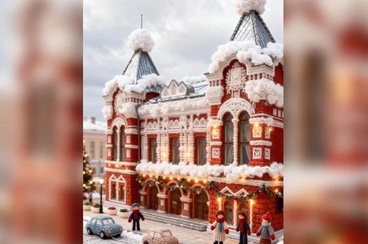 Самару превратили в вязаный город от которого веет зимним волшебством и уютом До Самары дошел самый уютный тренд соцсетей этой осени вязаный город Местная жительница с помощью нейросетей превратила областную столицу в сказку из ниток В ее теплом шедевре можно легко узнать театр драмы им Горького или монумент Ладья Работы Татьяны Куницыной будто открывают дверцу в мир где возможно все где родные улицы выглядят по новому а привычные места наполняются тихой магией детства Подпишись на truekpru63 Мы в MAX