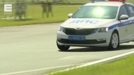 Стартовало 13-е первенство по кольцевым автогонкам среди инспекторов ДПС в Красноярске