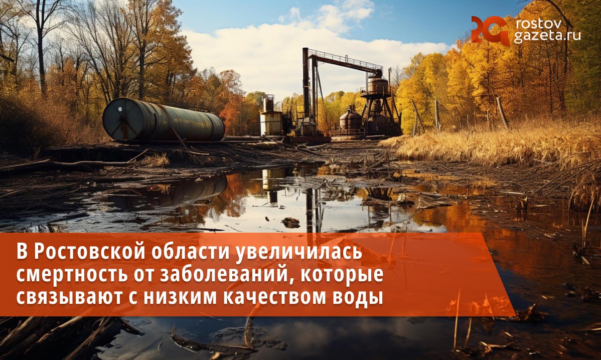 Воду в Ростовской области уже назвали одной из самых токсичных в России — а теперь выяснилось, что она ещё и чуть ли не смертельно опасна. По данным Роспотребнадзора, в Ростовской области было зафиксировано от 2261,8 до 3275,1 случаев заболеваемости на 100 тысяч человек. Специалисты связывают это с низким качеством питьевой воды. В частности, по этой причине у жителей 29 субъектов России, в том числе и у дончан, возникали болезни органов пищеварения. В Ростовской области показатель смертности из-за этого превысил среднероссийский. Это — 13,2 до 23,5 дополнительных случаев на 100 тысяч населения. Также в Ростовской области зафиксировали высокий уровень смертности из-за возникновения злокачественных образований до 147,8 дополнительных случаев на 100 тысяч человек , болезней кровообращения до 136 случаев и мочеполовой системы до 44,9 случаев . Всё это тоже может быть связано с низкокачественной питьевой водой. Подписаться Прислать нам новость