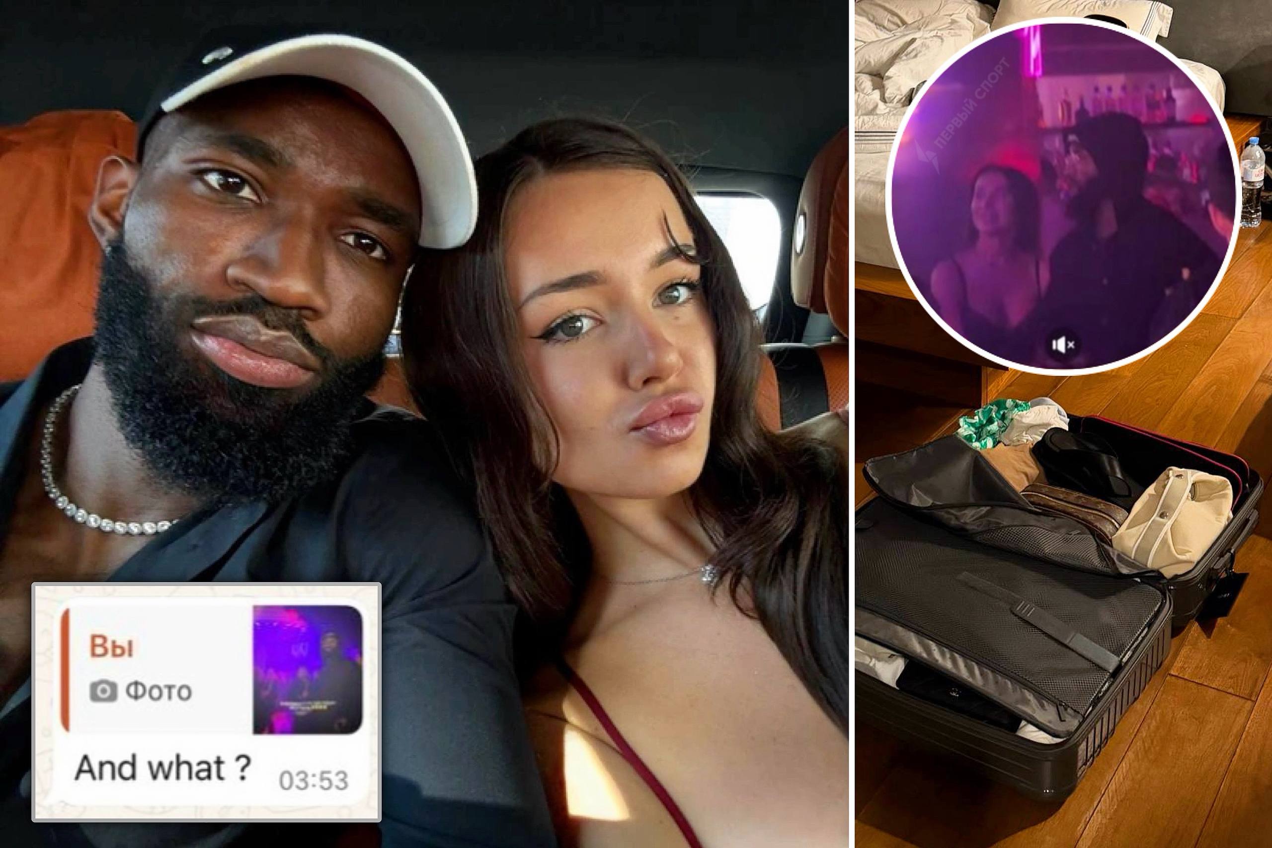 Нгамалё изменил своей девушке и выгнал её из квартиры после поражения от Акрона футболист Динамо пошёл отдыхать в ночной клуб проведя 0 минут на поле В клубе 31 летний камерунец обнимался с подругой своей девушки Ники когда она спросила почему он отдыхает с другой Нгамалё ответил И чё После того как Ники выложила доказательства измен футболиста в соцсетях Нгамалё забрал у девушки ключи от квартиры в Москва Сити и выгнал её в отель Ранее Ники публично поддерживала Нгамалё и критиковала Карпина когда тренер не ставил вингера в основной состав Динамо