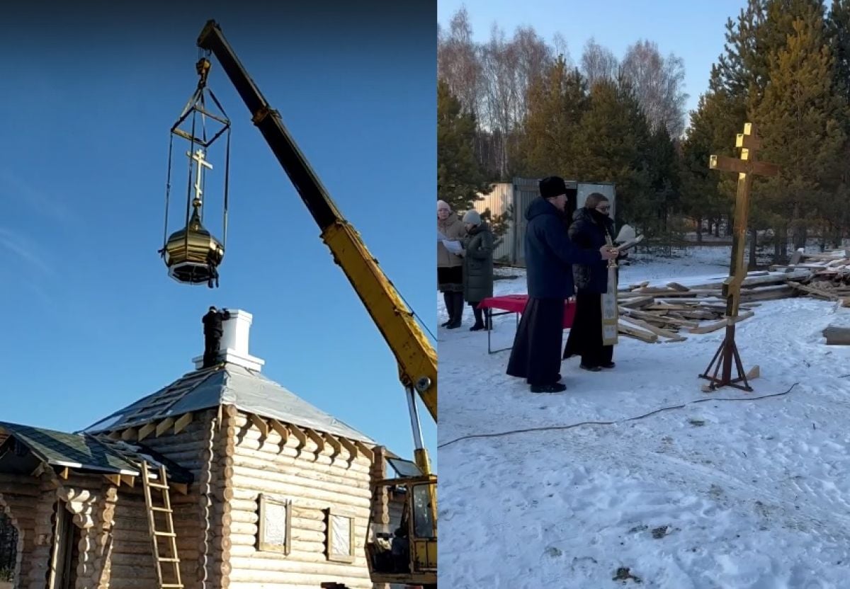 Во Владимирской области освятили крест и купол для нового храма    В Гусь-Хрустальном районе освятили крест и купол для нового храма. Обряд освещения проводил благочинный Гусь-Хрустального округа иерей Антоний Савинов  ↗  Прислать новость   Подписаться