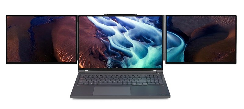 Lenovo анонсировала новые аксессуары для ThinkBook 16p Gen 6   Компания представила серию подключаемых модулей Magic Bay, которые расширяют функциональность ноутбука. Эти устройства, основанные на ИИ, предназначены для повышения производительности и поддержки многозадачности.    Двойной дисплей - 13,3-дюймовый экран, который превращает ThinkBook 16p в многоэкранную рабочую станцию, позволяя одновременно просматривать несколько приложений.    8-дюймовый экран - используется как панель управления для быстрого доступа к инструментам и приложениям, позволяя пользователям находиться в постоянном контакте с важной информацией.  Второй дисплей Magic Bay    Codename Tiko - ИИ-компаньон, который отображает статус с помощью эмодзи и предоставляет персонализированные уведомления.  Codename Tiko    Codename Tiko Pro - специализированный дисплей для профессионалов, интегрирующий Lenovo AI Now для оптимизации многозадачности.  Codename Tiko Pro  Полное описание новинок доступно в оригинальном источнике.