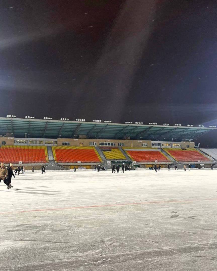 Открытие катка на Трудовых Резервах завтра в 17 30 В программе музыка эстафеты и призы Куда пойти в Казани места события 2декабря