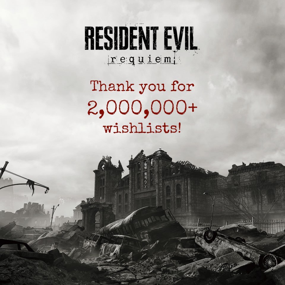 Resident Evil Requiem добавили в вишлист более двух миллионов человек Релиз новой игры с зондри напомним состоится 27 февраля 2026 года