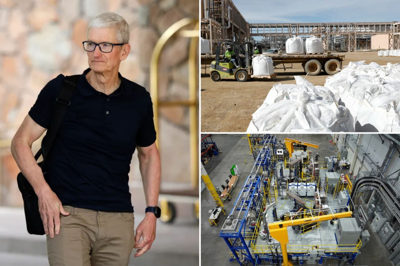 Apple подписала крупную сделку по редкоземельным металлам - Mining Компания заключила многолетнее соглашение с MP Materials. Теперь Apple будет закупать редкоземельные магниты, произведенные на предприятии в техасском Форт-Уэрте. Сумма сделки - $500 миллионов. Apple хочет существенно снизить свою зависимость от Китая в поставках необходимых материалов. Кроме того, Apple и MP Materials совместно построят завод по переработке редкоземельных элементов в Маунтин-Пасс Калифорния . Apple сообщила о сделке сразу после того, как Министерство обороны объявило о покупке акций MP Materials на $400 миллионов. Это сделает Пентагон крупнейшим акционером компании. #бизнес Больше новостей США здесь. Подписывайся!