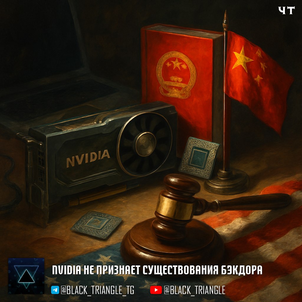 Nvidia не признает существования бэкдора в своих чипах ‍   Компания отвергла обвинения китайского правительства о наличии скрытых "систем слежения" и "килл-свитчей" в своих микросхемах.  Директор по безопасности заявил, что в их продуктах нет скрытых уязвимостей или механизмов удаленного отключения, несмотря на утверждения о возможностях отслеживания местоположения.    В то же время, в США обсуждаются законопроекты, направленные на отслеживание геолокации проданных чипов и блокировку их работы в случае необходимости.     На прошлой неделе Администрация киберпространства Китая сообщила что вычислительные «чипы Nvidia отслеживают местоположение и могут удалённо отключаться». ================   News     Soft     Gear     Links