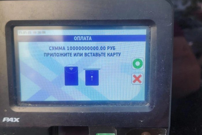 Екатеринбуржцу пришёл счёт на 10 миллиардов за платную парковку в центре города Екатеринбуржцу выкатили до смешного огромный счёт за парковку в центре города. Терминал для оплаты потребовал с него 10 миллиардов рублей. — Припарковался на платной парковке на Тургенева, 1, хотел оплатить на 3 часа, но паркомат выдал такую сумму. Карта я моментально отдёрнул! — рассказал порталу E1.RU екатеринбуржец. Водитель попытался отменить операцию, чтобы попробовать ещё раз, но у него это не получилось. Тогда он просто оставил машину в другом месте. В пресс-службе мэрии Екатеринбурга сообщили, что произошла ошибка в работе терминала. Там пообещали разобраться в ситуации.