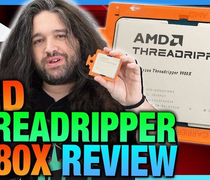Gamers Nexus протестировал флагманский 64-ядерный Ryzen Threadripper 9980X в играх и рабочих задачах  Авторы YouTube-канала Gamers Nexus опубликовали независимый обзор флагманского 64-ядерного процессора Ryzen Threadripper 9980X, предназначенного для рабочих станций. Они проверили возможности новинки в играх, бенчмарках и рабочих приложениях, а затем сравнили полученные результаты с показателями предшествующего Ryzen Threadripper 7980X и других популярных CPU.  Читать далее