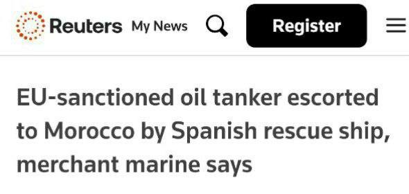 Испания помогла танкеру с российской нефтью обойти санкции и избежать задержания Reuters 22 января у судна Chariot Tide отказал двигатель в зоне ответственности Испании Вместо ареста испанское спасательное судно сопровождало его в порт Марокко Причины почему испанские власти не приняли меры для судна из черного списка не разглашаются Марокко являющееся союзником США одновременно поддерживает рабочие отношения с Россией В октябре страны подписали соглашение разрешающее российским судам вести промысел в атлантических водах Марокко geonrgru YouTube sponsr ru