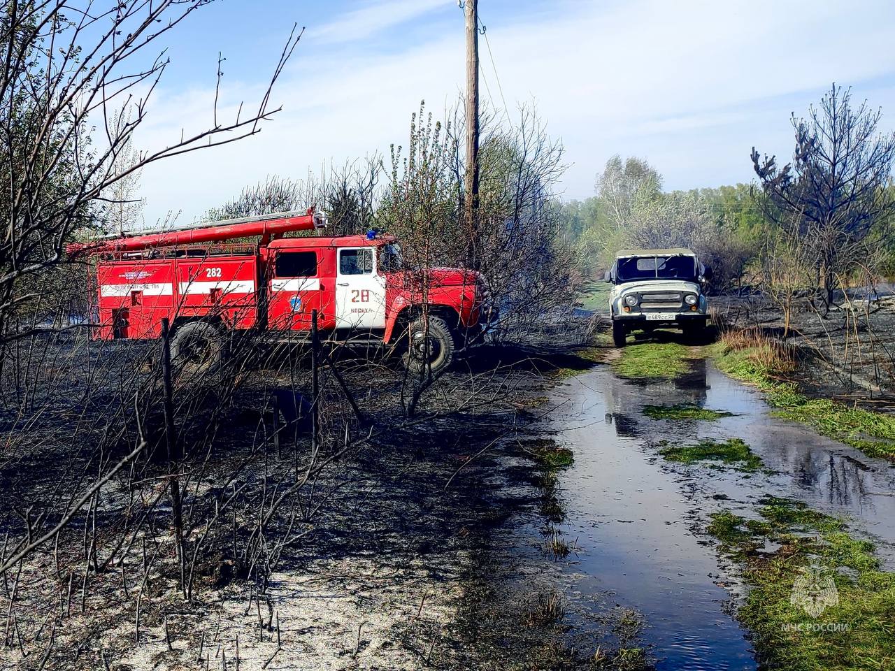 Пожар в Косихинском районе: возгорание в садоводстве В СНТ «Баюновские Зори» произошло возгорание 2 жилых и 2 бесхозных садовых домика. Подразделения 3 пожарно-спасательного отряда локализовали огонь на площади 120 кв.м. В тушении были задействованы 4 автоцистерны, работали 8 пожарных. Подразделениями было остановлено распространение огня на соседние участки. ‼ Предварительная причина — короткое замыкание на электрораспределительной подстанции внутри садоводства, приведшее к быстрому распространению пламени по сухой траве. МЧС России напоминает: – Проверяй состояние электропроводки на дачном участке; – Очищай территорию от сухой травы и мусора. ℹ Обстоятельства происшествия уточняются.