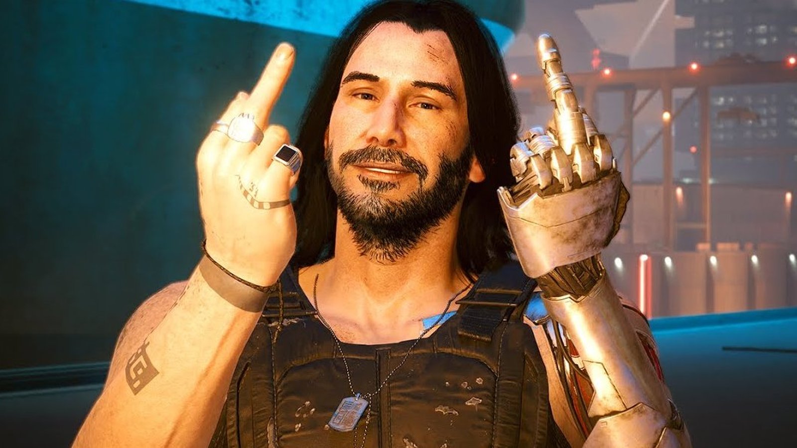 Киану Ривз очень хотел бы получить роль в сиквеле Cyberpunk 2077 Актер горит желанием вновь сыграть Джонни Сильверхенда