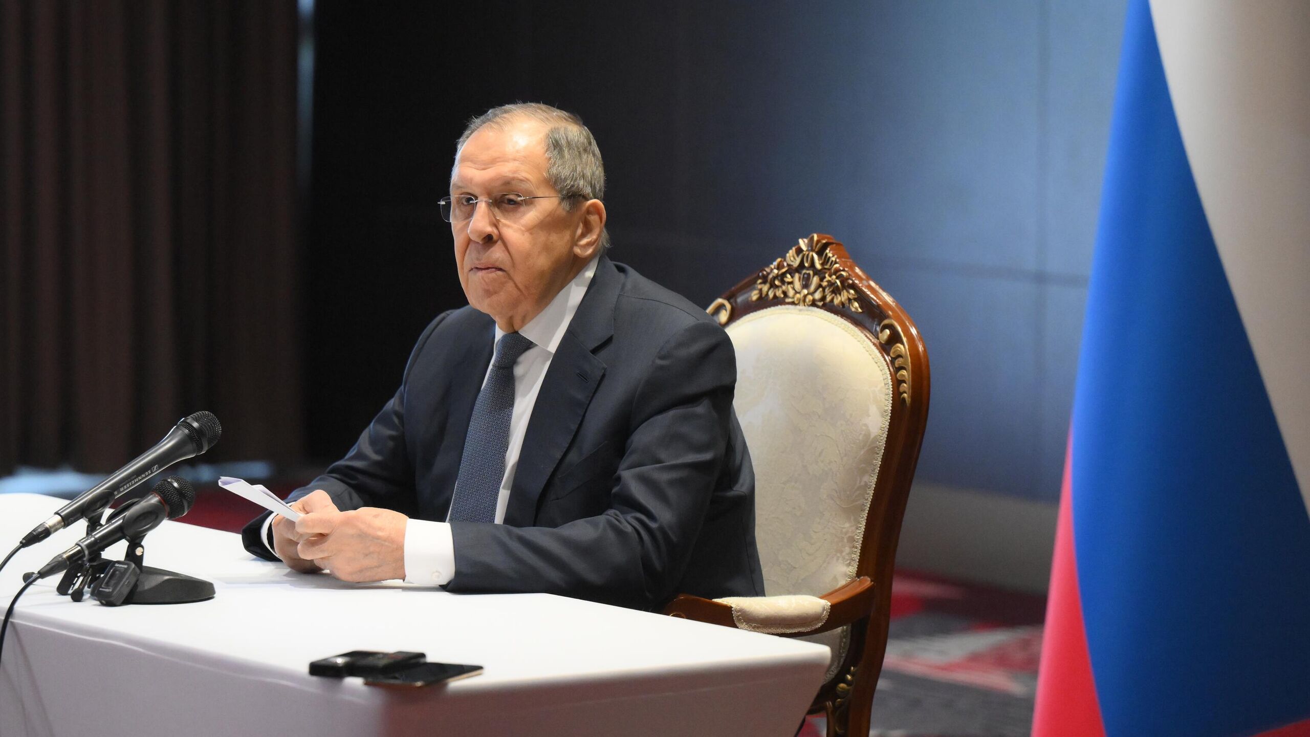 Российский министр иностранных дел Сергей Лавров провел во вторник телефонный разговор с госсекретарем США Марко Рубио, сообщили в российском МИД.