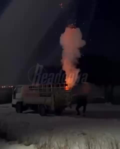 Неудачный запуск новогоднего салюта в Приморье: взрыв грузовика без пострадавших