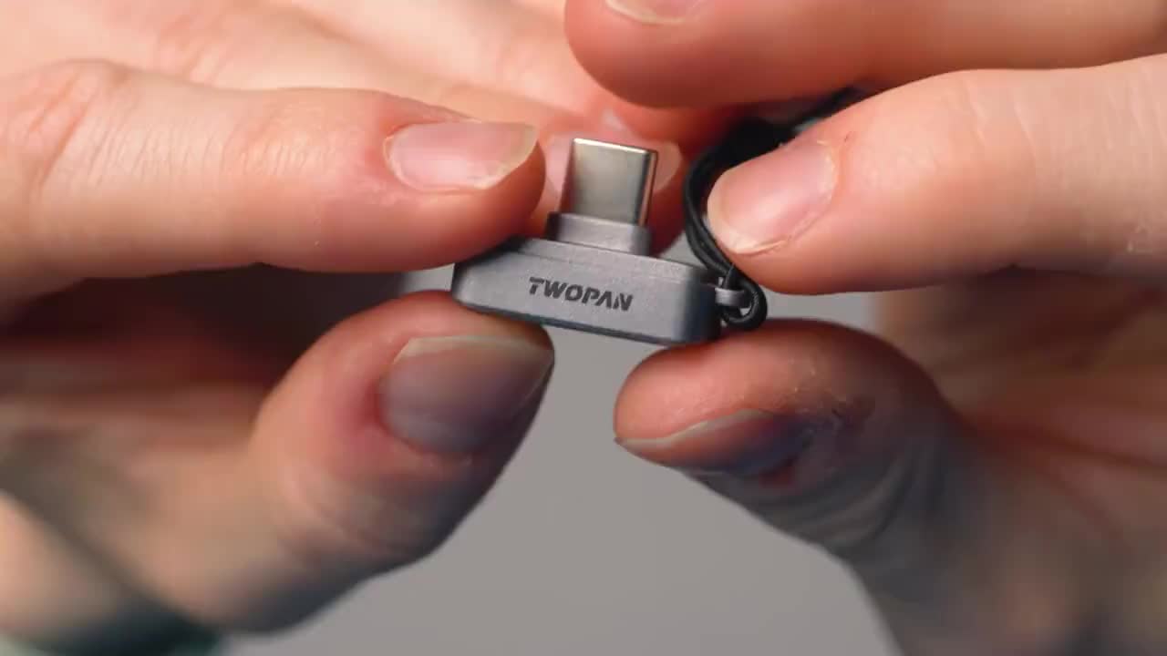 Китайская компания Twopan представила Nano SSD весом 5 граммов с 512 ГБ памяти и биометрической защитой