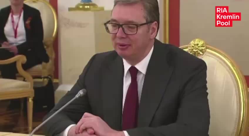 Путин отметил важность участия Вучича в праздновании Победы в Москве