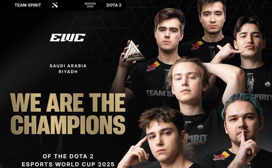 Российская команда Team Spirit завоевала главный приз Кубка мира по Dota 2, получив в награду $1 миллион. Ещё одна российская команда, Parivision, заняла третье место и получила приз в размере $300 тысяч.