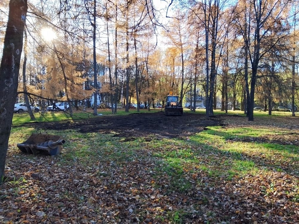 В парке имени Ю А Гагарина начали делать площадку для выгула собак Сейчас там выполняются работы по выравниванию участка который затем засыплют песком Также на площадке установят барьеры для дрессировки питомцев скамейки и урны а вся территория в 400 квадратных метров будет ограждена по периметру Все работы должны быть завершены в течение нескольких дней После этого будет определена подрядная организация для создания аналогичного объекта на ул Клубной в Коминтерне Подписаться