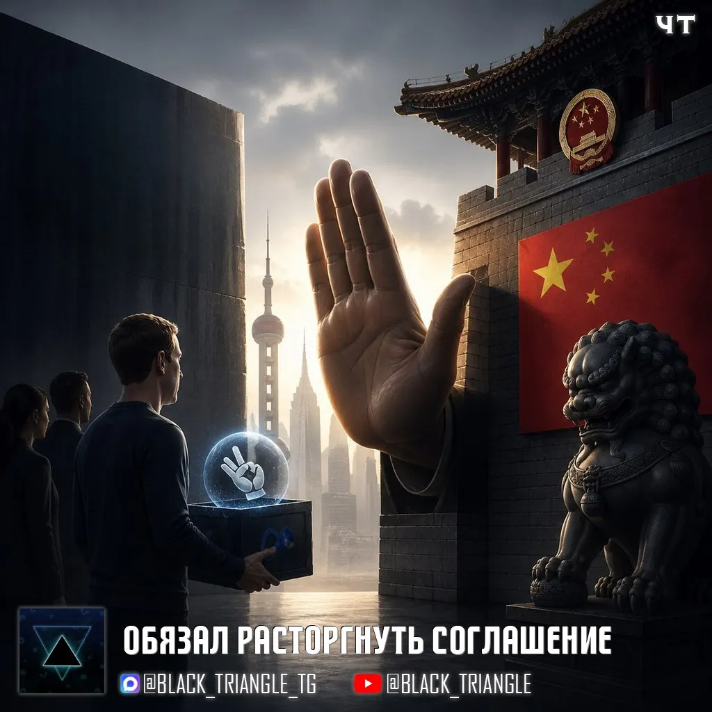 Китай заблокировал сделку Meta с ИИ стартапом Manus Пекин официально обязал корпорацию Meta расторгнуть соглашение о покупке стартапа Manus Власти КНР сослались на правила иностранных инвестиций выразив опасения по поводу утечки критических технологий геополитическому сопернику Напомню что Manus это стартап разработчик высокоуровневых автономных ИИ агентов общего назначения В отличие от простых чат ботов они самостоятельно выполняют цепочки сложных задач от глубокого маркетингового анализа до написания кода публикации приложений генерации фото и видео Meta признана экстремистской и запрещена в РФ