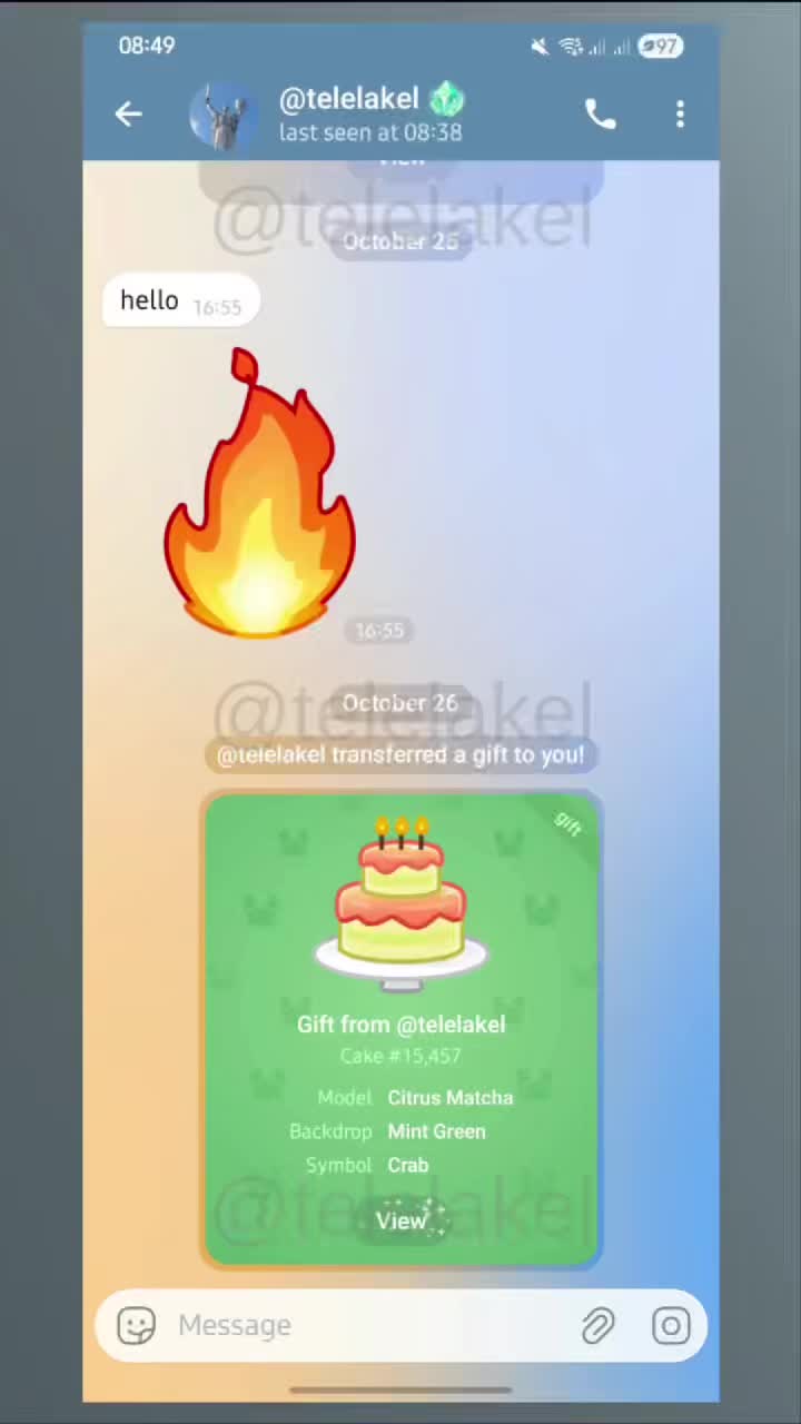 Telegram обновляет дизайн нижней панели для Android с эффектом жидкого стекла
