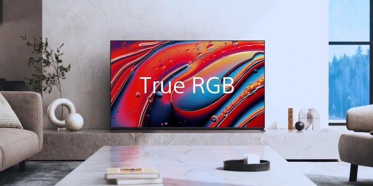 Sony True RGB новая серия телевизоров с RGB LED Компания Sony готовится к запуску телевизоров под брендом True RGB основанных на технологии RGB LED Ключевые детали Контекст Sony зарегистрировала товарный знак True RGB в Японии и Канаде Премьера возможна на CES 2026 Прототипы пока нельзя фотографировать но демонстрируются образцы RGB LED подсветки Преимущества RGB LED Высокая яркость и точная цветопередача Меньшая зависимость от цветовых фильтров Низкий уровень засветов удобно для дневного просмотра Энергоэффективность выше чем у OLED Легче масштабировать для больших диагоналей OLED пока ограничен 97 Конкуренты и рынок Hisense готовит линейку до 116 старшая модель 116UX 24 999 TCL представила Q9M и Q10M Ultra 65 Q9M 1100 пока только в Китае Samsung уже выпустила 115 micro RGB 32 000 LG также работает над собственным вариантом Перспективы В 2026 году ожидается массовое появление RGB LED моделей Micro RGB остаётся дорогим решением RGB mini LED выходит на массовый рынок и становится серьёзным соперником OLED Вы бы выбрали OLED за глубину чёрного или RGB LED за яркость и энергоэффективность Заказать сборку ПК в InterPC Закрытый чат Наши каналы Sоny Тeлeвизoры