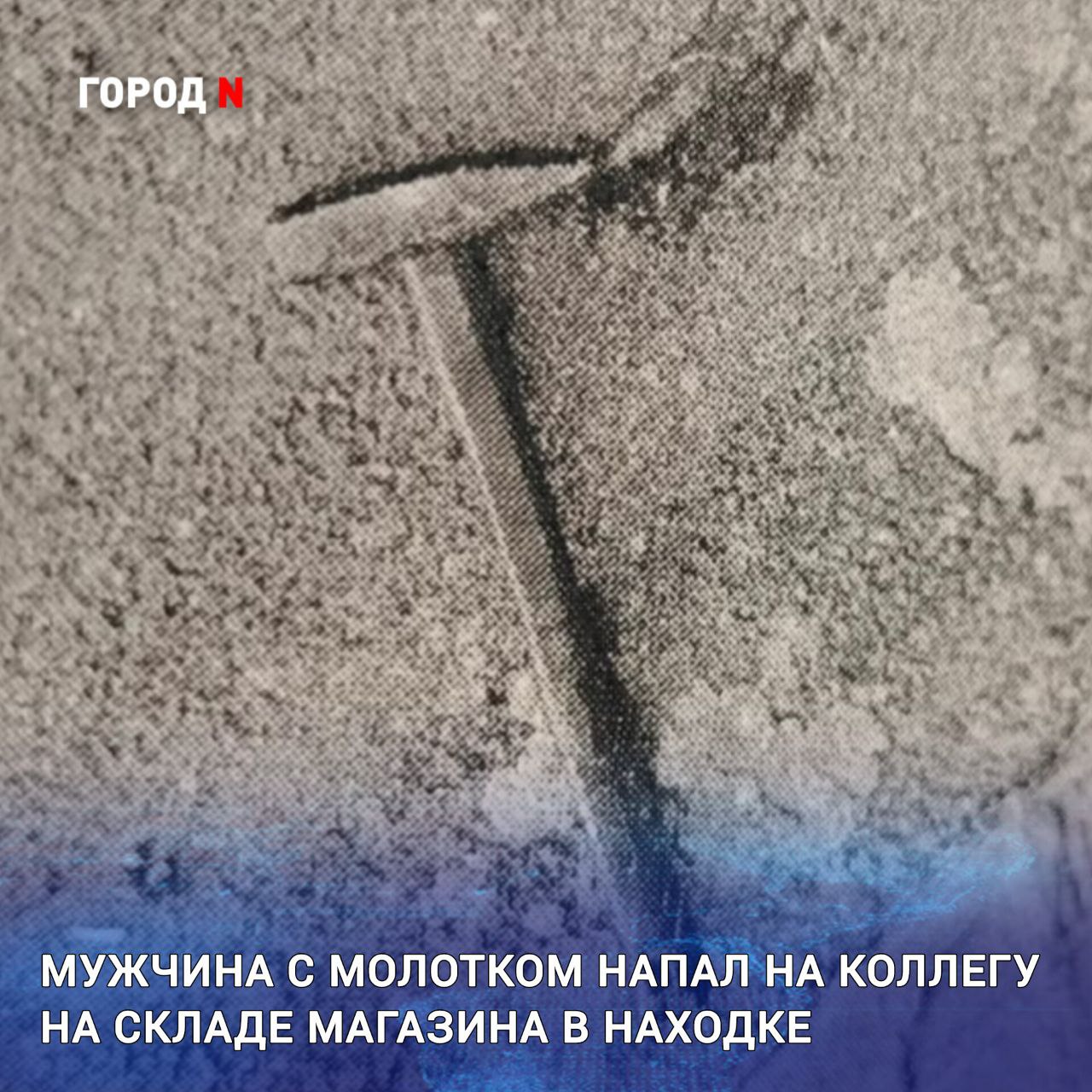 В дежурную часть отдела МВД России по городу Находке поступило сообщение о разбойном нападении на продавца кассира одного из складов Как установили полицейские нападавший и потерпевшая оказались коллегами оба работали на одном и том же предприятии Мужчина был пьян Ударив 33 летнюю женщину коллегу по голове молотком похитил её телефон и деньги из кассы  Задержали его в течении дежурных суток при содействии сотрудников Росгвардии  Свой поступок 43 летний местный житель объяснил острой нуждой в деньгах Подозреваемый задержан в порядке статьи 91 УПК РФ Возбуждено уголовное дело по части 2 статьи 162 УК РФ Разбой совершённый с применением оружия или предметов используемых в качестве оружия Теперь мужчине грозит до 10 лет лишения свободы Сумма ущерба причинённого организации и потерпевшей устанавливается Расследование продолжается О состоянии здоровья потерпевшей не сообщается