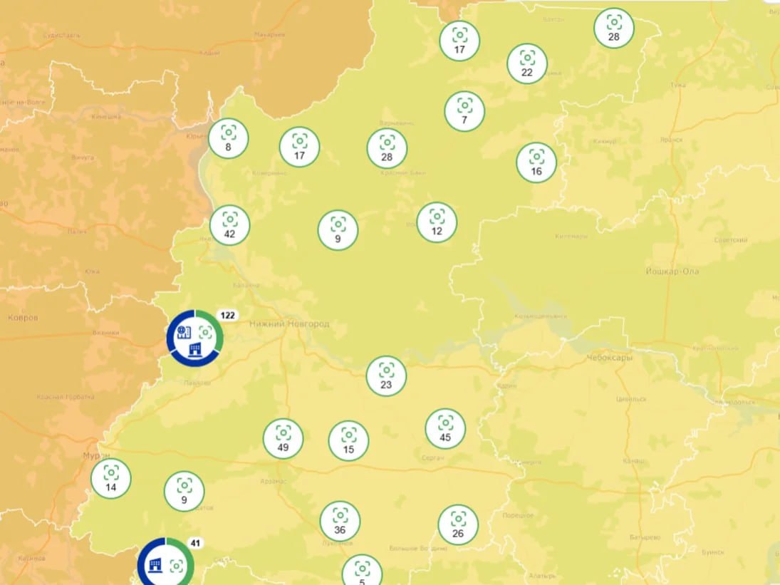 Нижегородская область вошла в топ в инвестиционной карте РФ За год инвесторы приобрели 17 площадок с помощью платформы В итоге регион занял третье место по количеству реализованных проектов во всей стране Деловой квартал НН