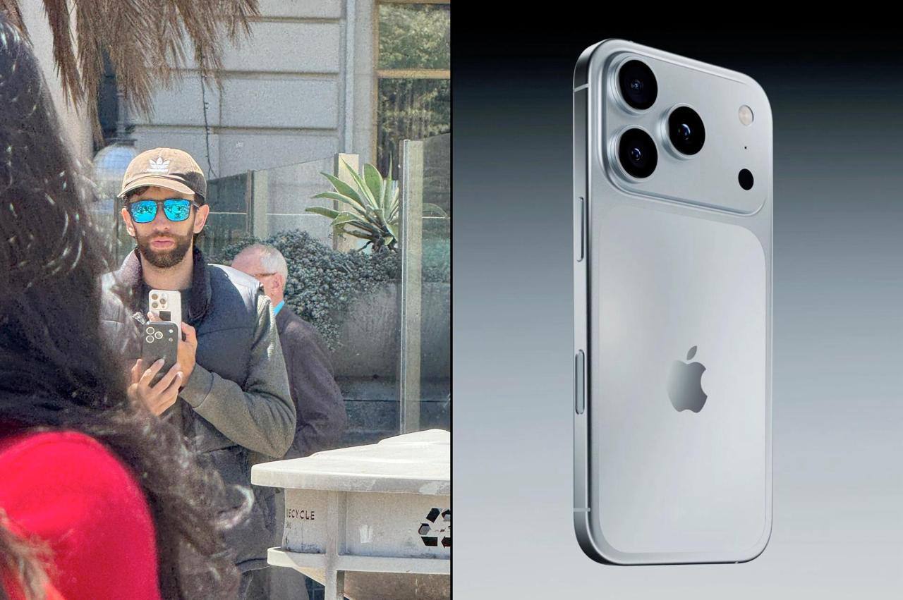 iPhone 17 случайно засветился в кадре — прототип заметили в руках у сотрудника Apple прямо на улице. Журналист Bloomberg Марк Гурман подтвердил, что снимок настоящий — это действительно тестовый образец будущей модели. 1337